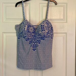 Liz Claiborne tankini - size 18W